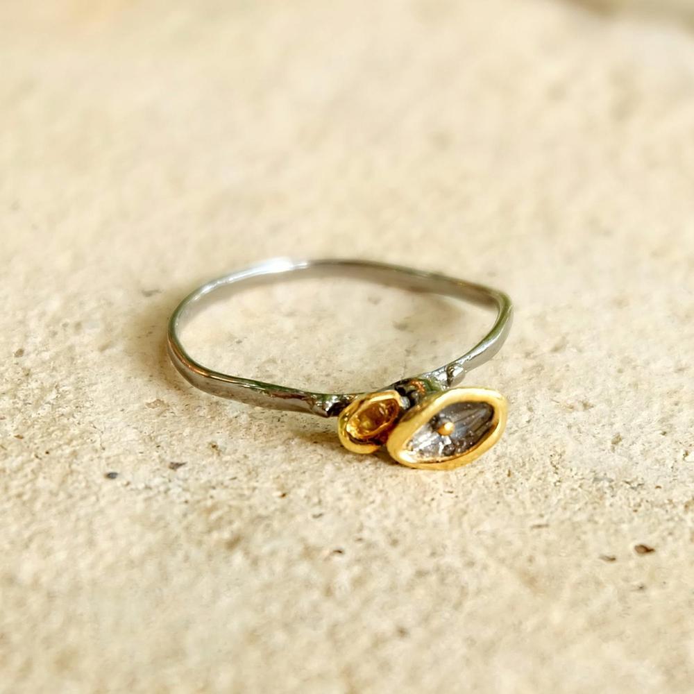 Stacking Sapphire Ring-Rings-AdiOre Jewels