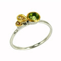 Stacking Peridot Ring-Rings-AdiOre Jewels