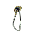 Stacking London Blue Topaz Ring-Rings-AdiOre Jewels
