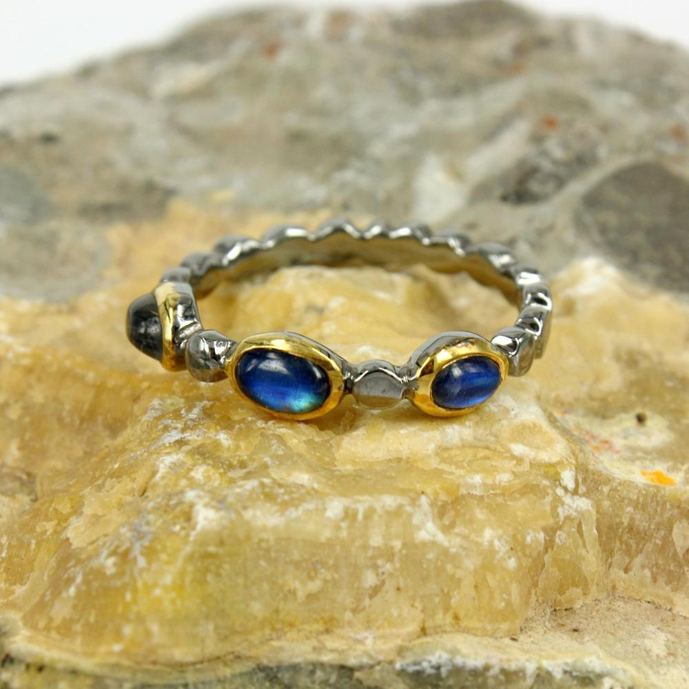 Stacking Spectrolite Ring-Rings-AdiOre Jewels