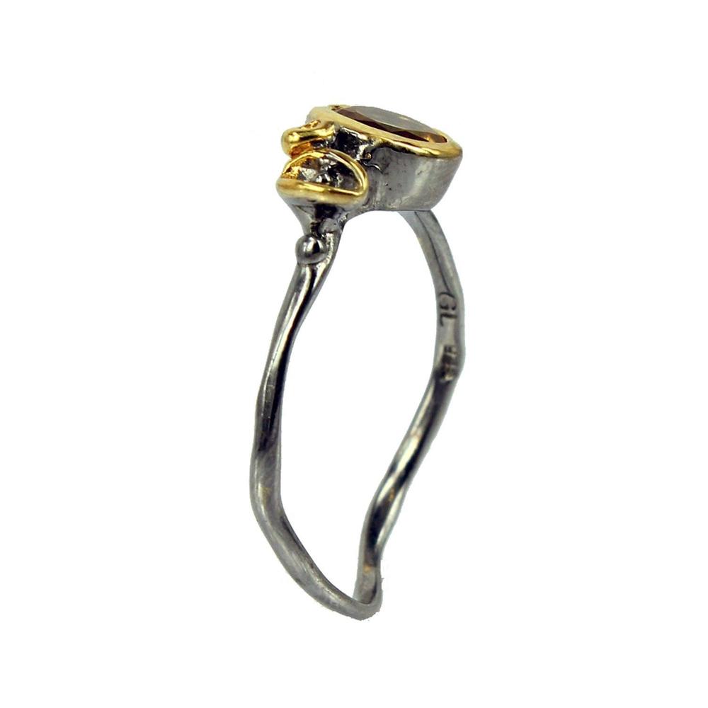 Stacking Citrine Ring-Rings-AdiOre Jewels