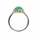 Stacking Prehnite and Diopside Ring-Rings-AdiOre Jewels