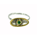 Stacking Emerald Ring-Rings-AdiOre Jewels