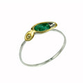 Stacking Emerald and Sapphire Ring-Rings-AdiOre Jewels