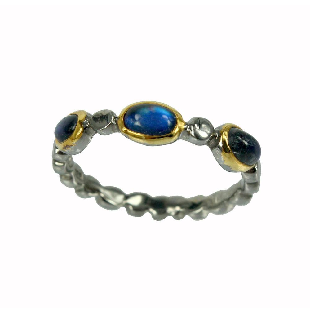 Stacking Spectrolite Ring-Rings-AdiOre Jewels