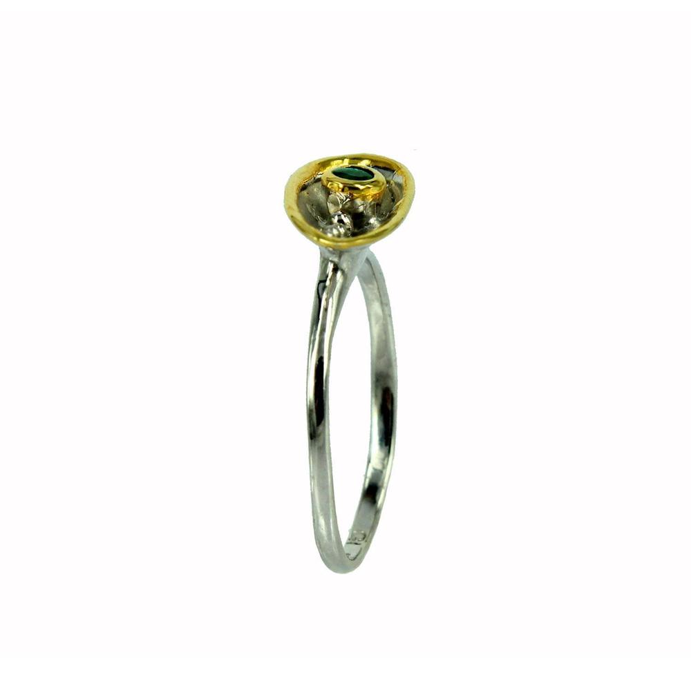 Stacking Emerald Ring-Rings-AdiOre Jewels
