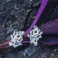 Fern & Leaf Tierra Perla Earrings-Earrings-AdiOre Jewels
