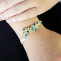 Alice Flemma Azul Bangle-Bangles-AdiOre Jewels