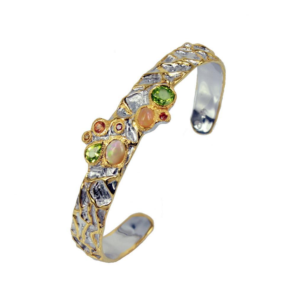 Opal Magic Mezclado Bangle-Bangles-AdiOre Jewels