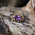 Alice Flemma Lila Ring-Rings-AdiOre Jewels