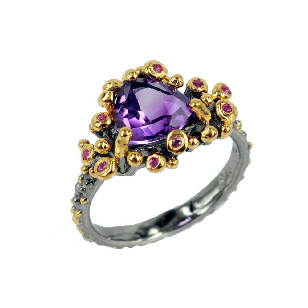 Alice Flemma Lila Ring-Rings-AdiOre Jewels