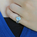 Classic Flemma Azul Ring-Rings-AdiOre Jewels