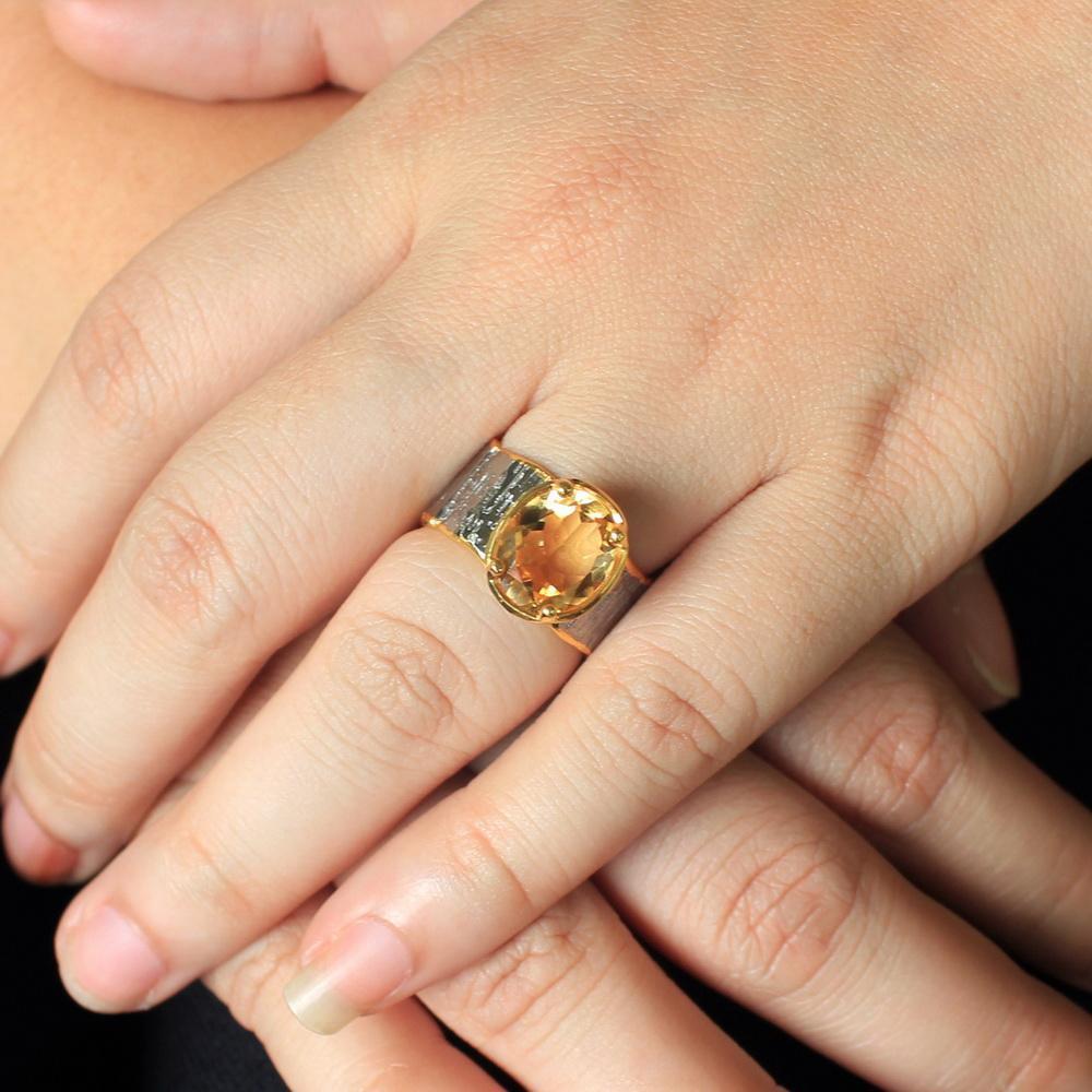 Classic Flemma Amarillo Ring-Rings-AdiOre Jewels
